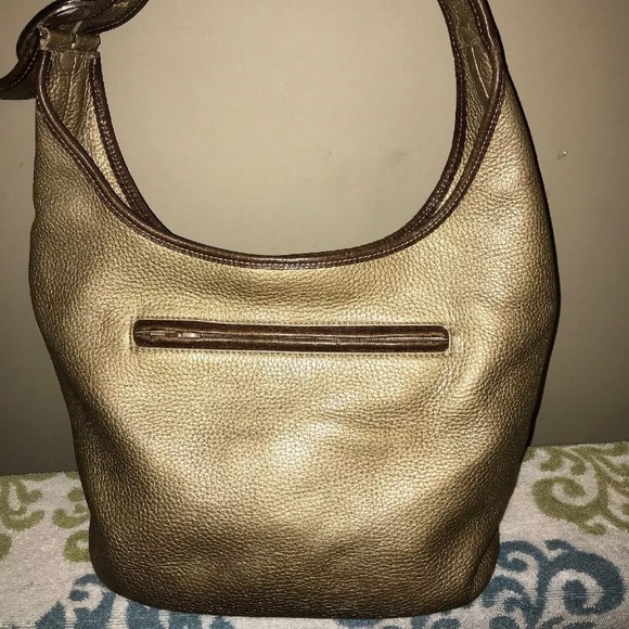 Brighton Pewter Leather Hobo - Picture 3 of 8